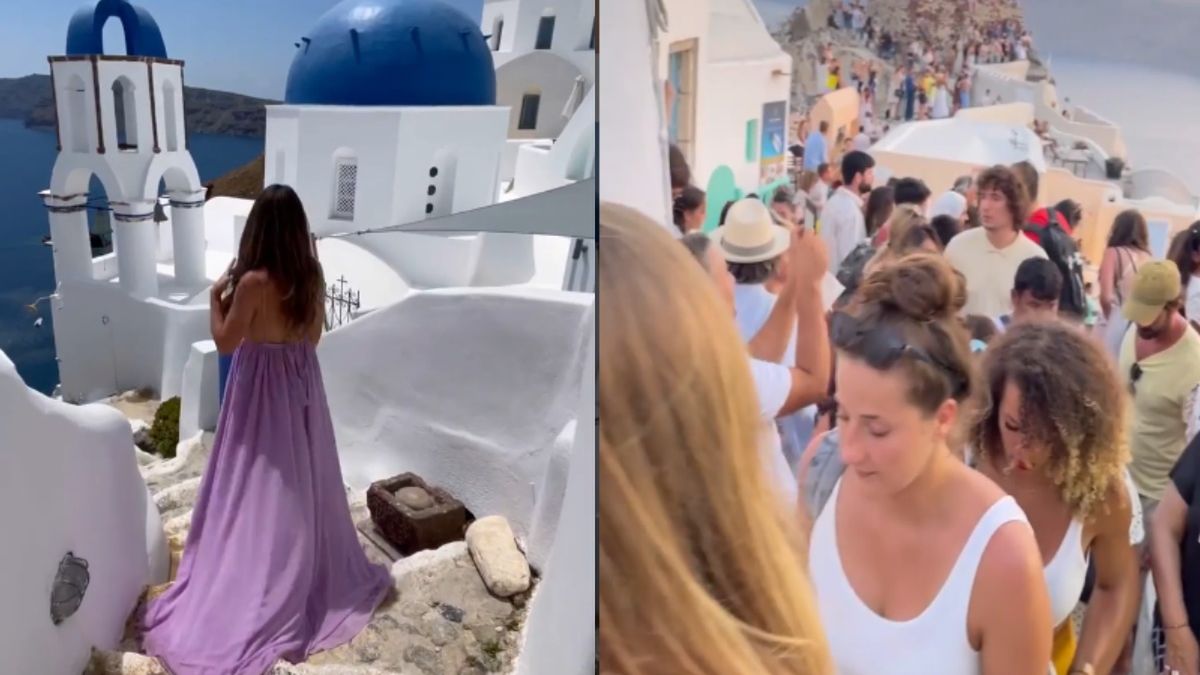 Tłumy wyglądają przerażająco 