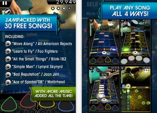 Zamieszanie z Rock Band na iOS