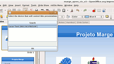 Sterowanie prezentacją za pomocą telefonu 1