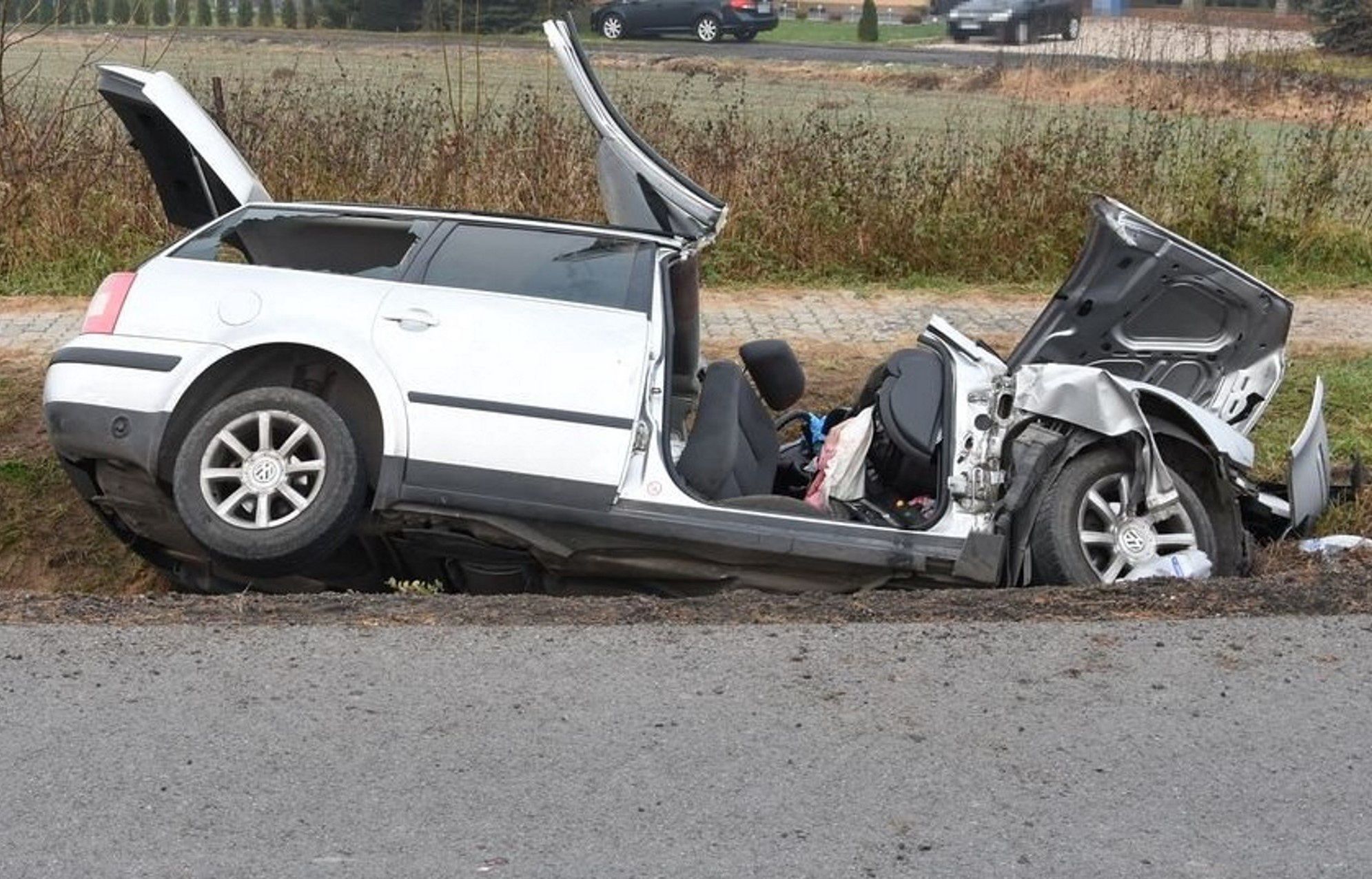 Passat trafi zapewne na złom