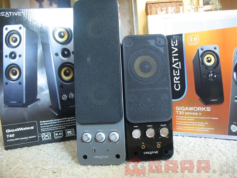 Test głośników Creative GigaWorks T20 Series II i T40 2