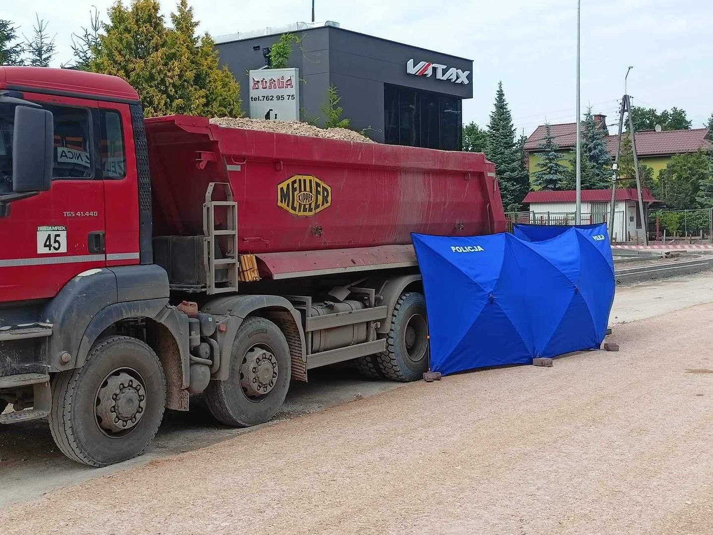 Tragiczny wypadek na budowie. Nie żyje kobieta