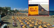 Szokujący napis na Teneryfie. Przerażeni turyści odwołują swoje wakacje