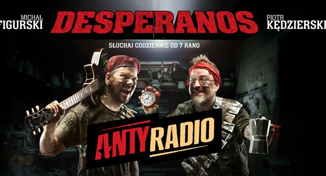 Antyradio promuje audycję Kędzierskiego i Figurskiego