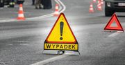 Orzechówek: Groźny wypadek. Kierowca trafił do szpitala