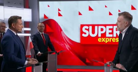 Zandberg zaczął debatę. Od razu zaatakował Trzaskowskiego