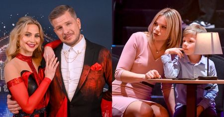 Filip Chajzer wrócił do matki swojego dziecka? Kibicowała mu na widowni "TzG". Małgorzata Walczak mówi, jaka jest prawda