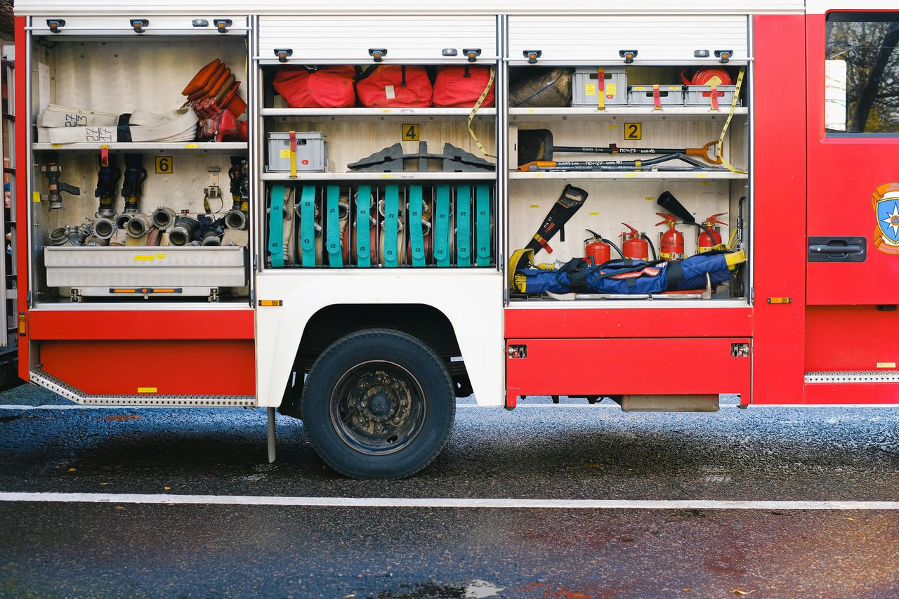 Grębów: Strażacy mają nowy wóz. Była uroczystość poświęcenia i chrzest