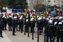 Zatrzymania po proteście rolników. Niektórzy byli pijani