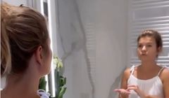 Marta Manowska reklamuje kosmetyki marki własnej Biedronki