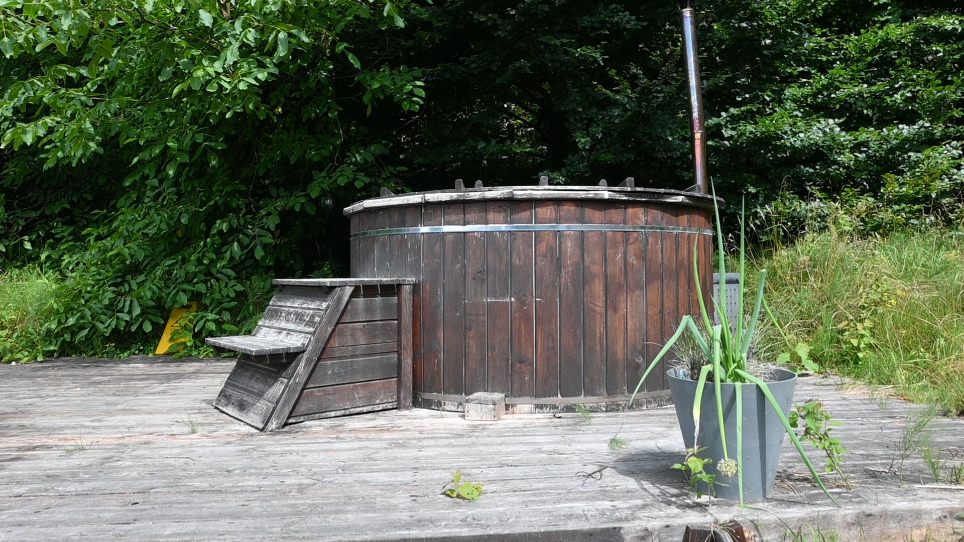Jacuzzi pod chmurką