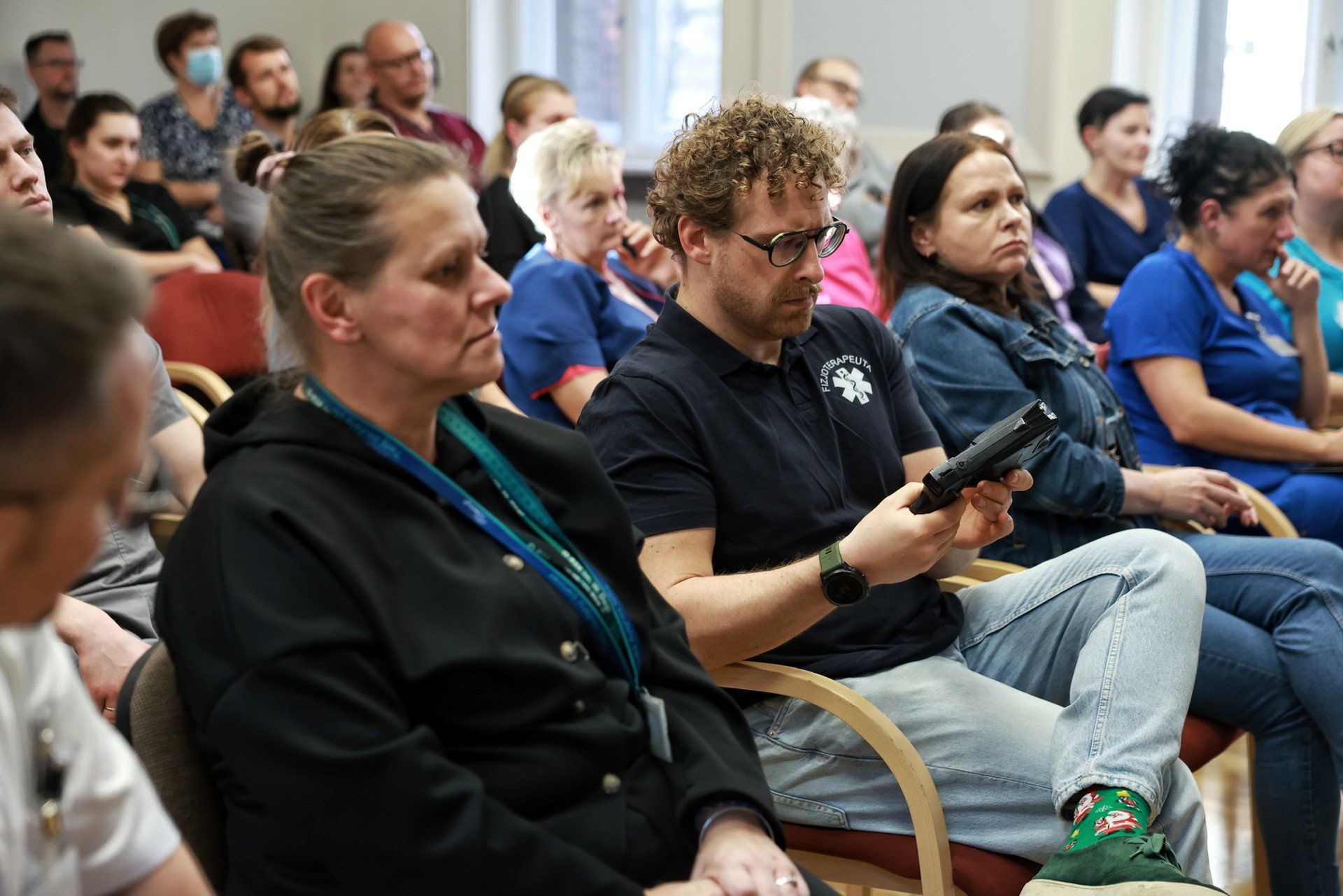 Szkolenie medyków w szpitalu W. Degi w Poznaniu