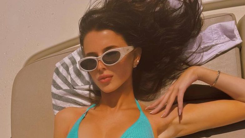 Roksana Węgiel wije się na łódce w skąpym bikini. Fani pieją z zachwytu: "Kevin jest szczęściarzem" (FOTO)