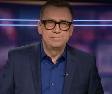 Maciej Orłoś błysnął poczuciem humoru w "Teleexpressie". Dogryzł Michałowi Rachoniowi