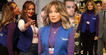 Jennifer Lopez jako pracownica supermarketu na planie nowego filmu. Poznajecie? (ZDJĘCIA)
