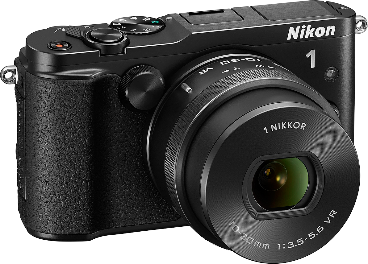 Nikon 1 V3 waży 381 g, opcjonalnie można podłączyć do niego wizjer elektroniczny oraz uchwyt stabilizujący