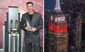 Empire State Building w polskich barwach. Rozświetlił go Lewandowski