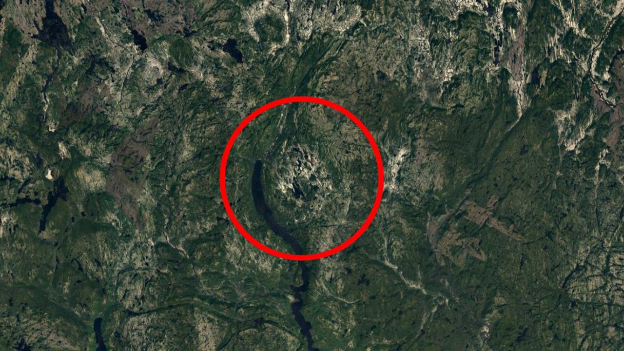 Discovery of possible ancient asteroid impact site in Quebec