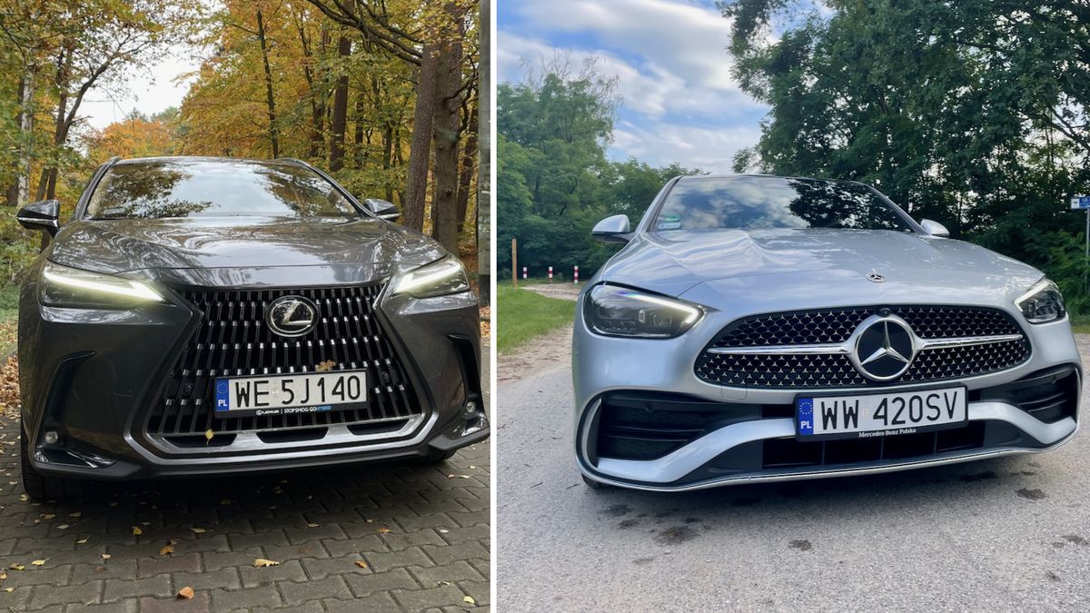 Lexus NX450h+ i Mercedes C300e to udane hybrydy plug-in i komfortowe samochody klasy premium