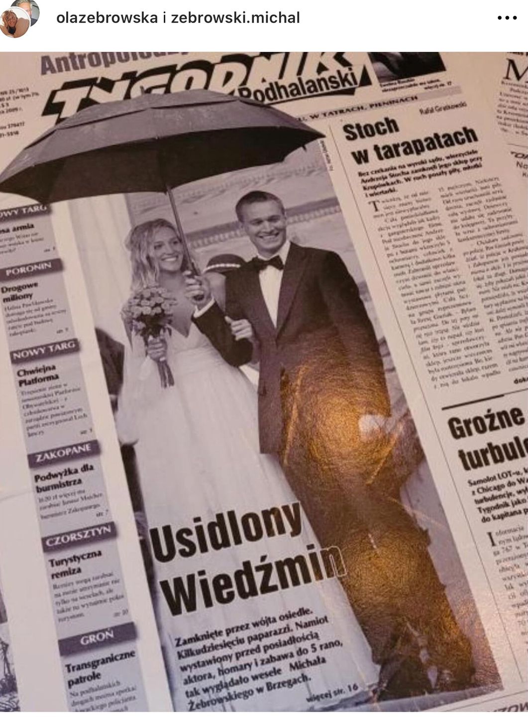 Żebrowscy świętują 15. rocznicę ślubu