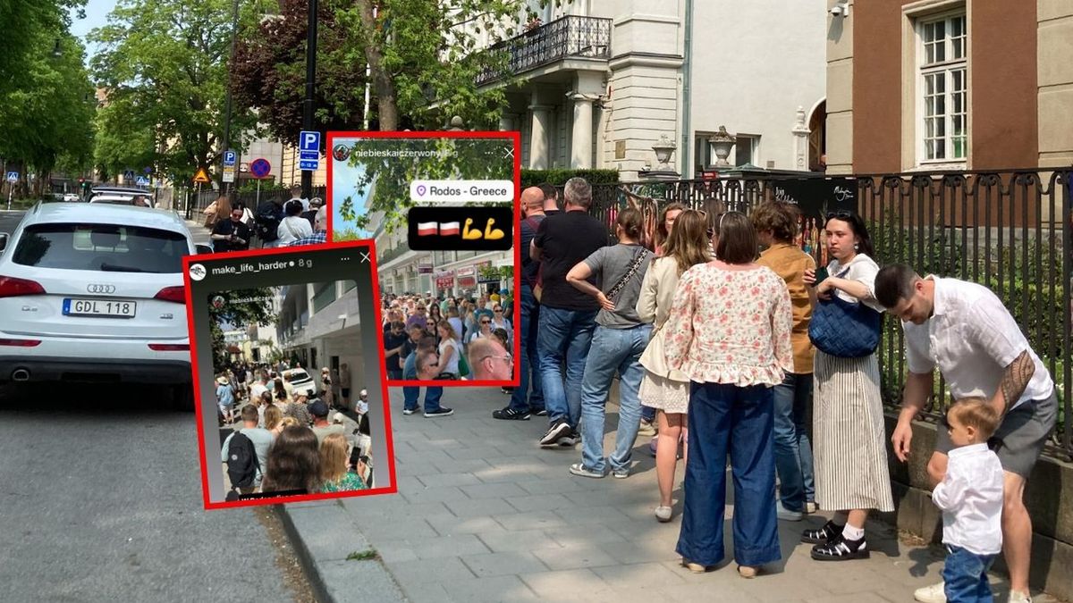 Kolejki do lokali wyborczych za granicą