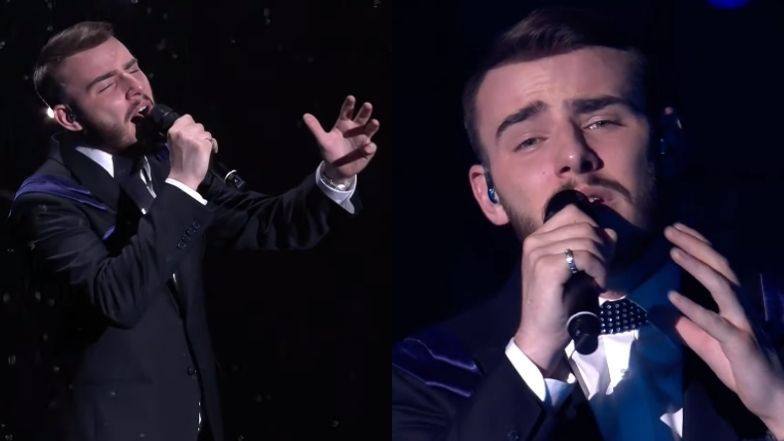 Eurowizja 2022. Krystian Ochman podbija scenę w Turynie podczas finału konkursu