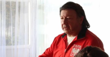 Zamachowski jako Kazimierz Górski. Aktor wcielił się w legendarnego trenera