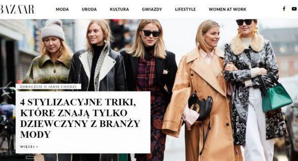 Nowa odsłona serwisu „Harpers Bazaar” stawia na fotografię i wideo oraz poszerza ofertę dla reklamodawców