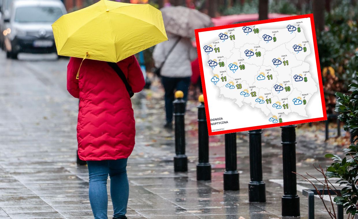 Wyjątkowo ciepły grudzień. Sprawdź, gdzie dziś popada, a gdzie zaświeci słońce