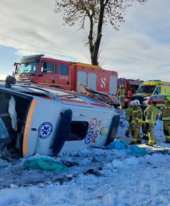 Tragiczny wypadek karetki. Jest kolejna ofiara