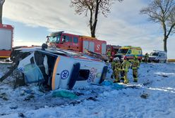 Tragiczny wypadek karetki. Jest kolejna ofiara