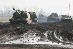 Rosyjskie pojazdy opancerzone w Rostowie. Wideo trafiło do sieci