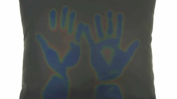 Termochromatyczna poduszka pokazuje, czy ktoś na niej siadał 1