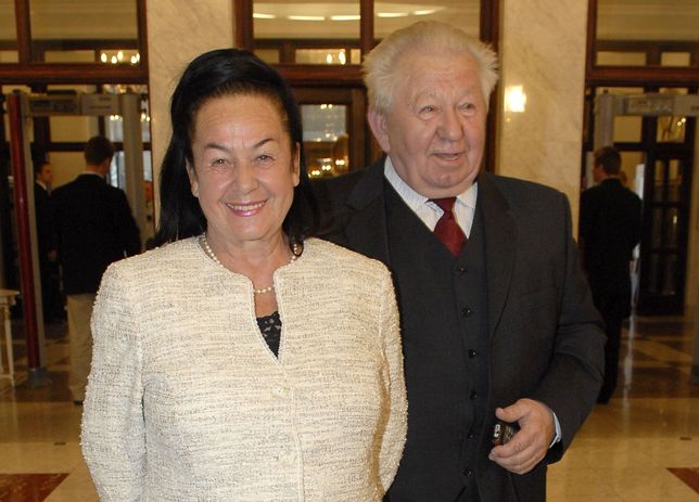 Hanna Gucwińska i Antoni Gucwiński  w 2005 r.