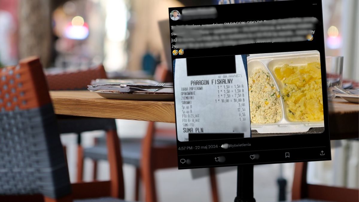 Mężczyzna opublikował "paragon grozy" w mediach społecznościowych 