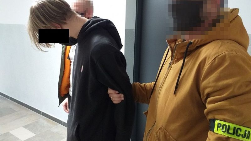 19-latek odpowie za podpalenie wiat śmietnikowych