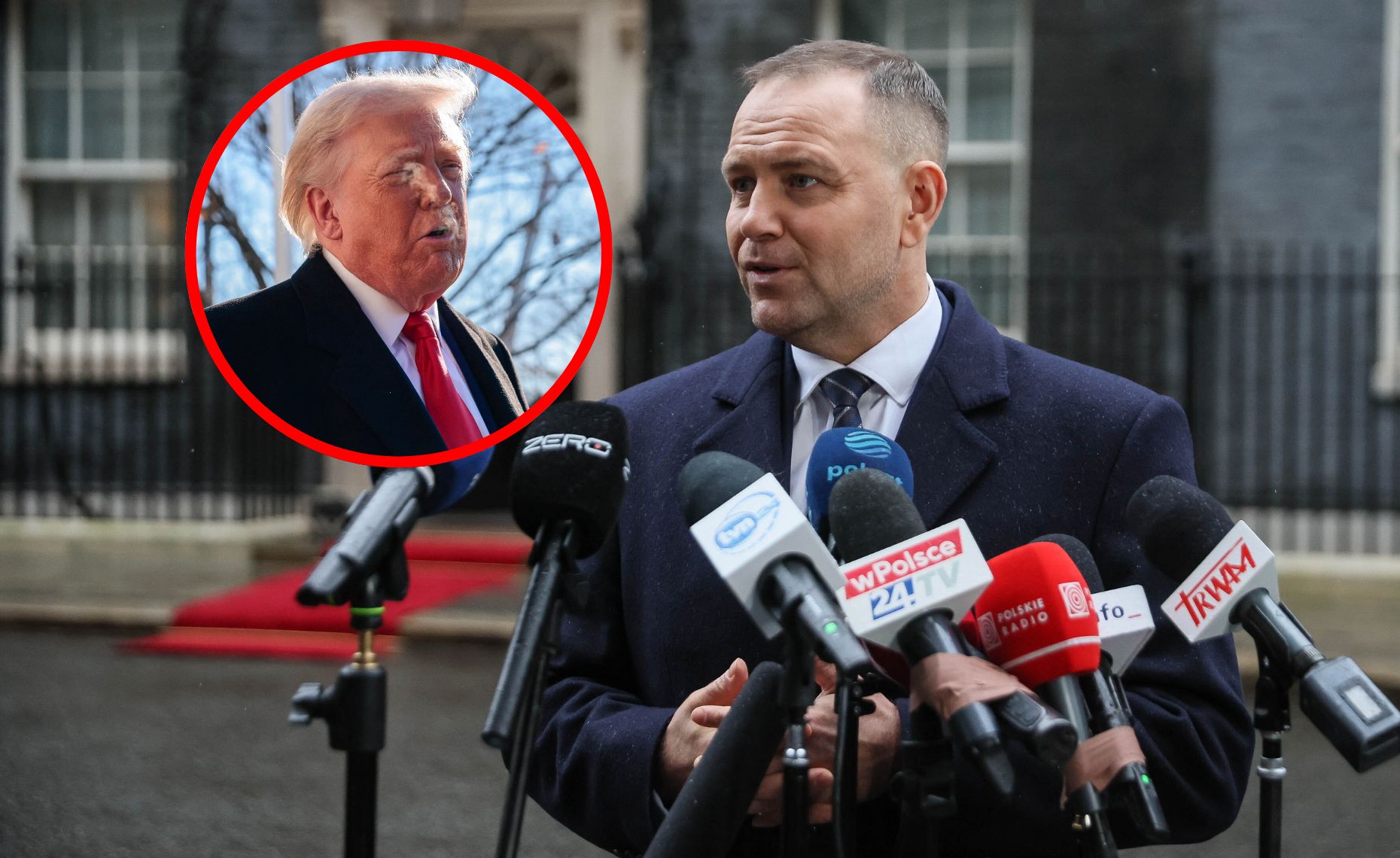 Nawrocki w BBC o Trumpie. 