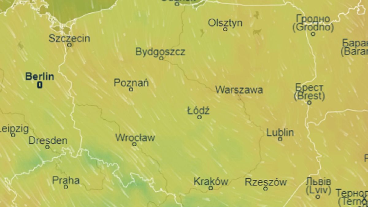 W poniedziałek 25 maja w całej Polsce będzie burzowo i deszczowo. 