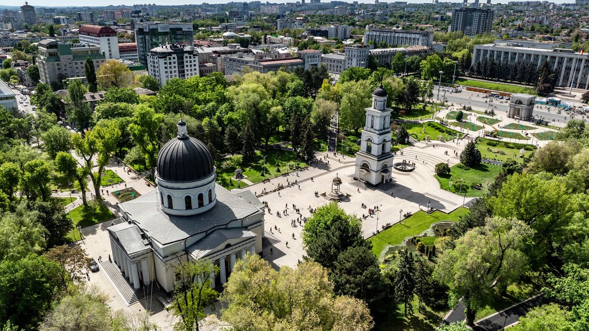 Na zdjęciu stolica Mołdawii, Kiszyniów