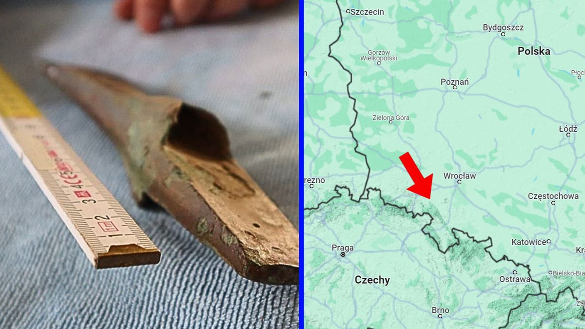 Znalezisko pod Wałbrzychem