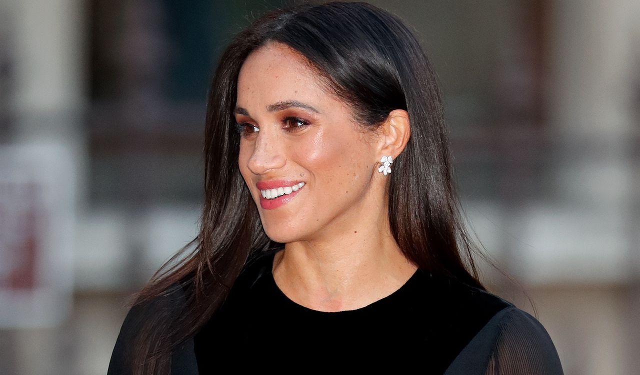 Meghan Markle w diamentowych kolczykach