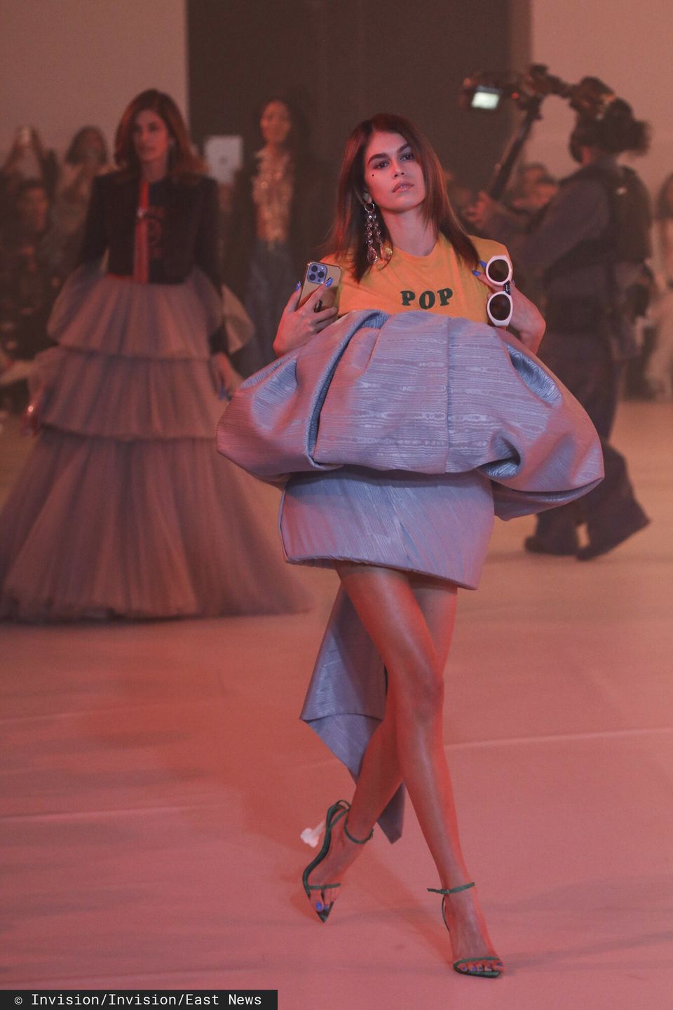 Kaia Gerber na Tygodniu Mody w Paryżu