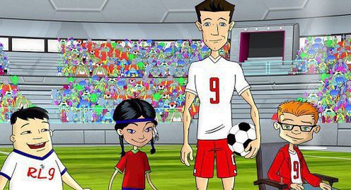 Kreskówka "Kosmiczny wykop" z Robertem Lewandowskim jesienią w TVN, TVN7 i Player.pl (zapowiedź)