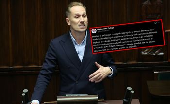 Berkowicz nie zapłacił za zakupy, dostał mandat. Jest głos policji