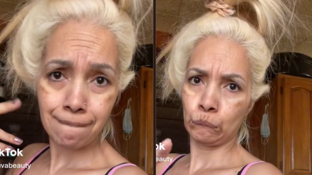 Makijażem odmłodziła się o 10 lat