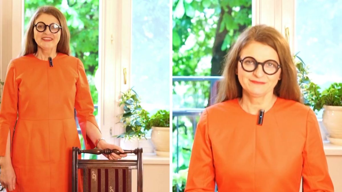 Irena Kamińska-Radomska wyjaśniła, jak należy siadać do stołu