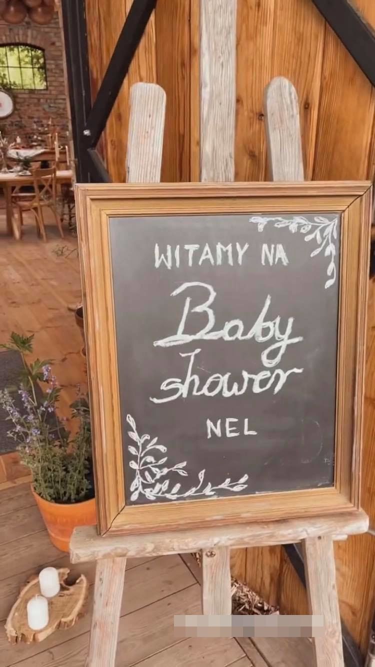 Baby shower Klaudii Halejcio