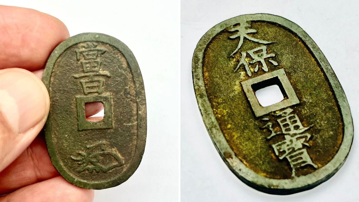 Zaskakujące odkrycie w Zachodniopomorskiem: japońska moneta na p