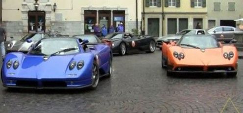 Pagani Zonda & The Vanishing Point