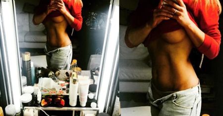 Lady Rozenek pokazuje na Instagramie brzuch i... pierś (FOTO)